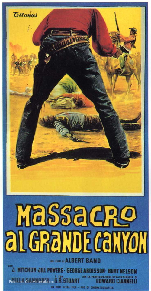 Massacro al Grande Canyon - Italian Movie Poster