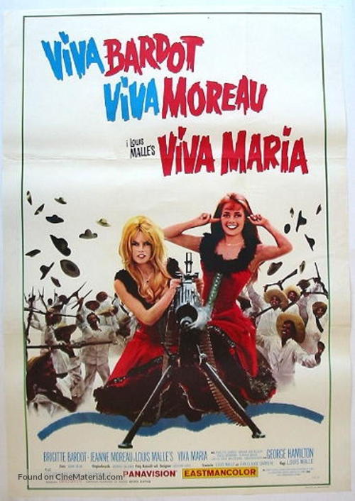 Viva Mar&iacute;a! - Swedish Movie Poster