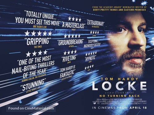 Locke - British Movie Poster