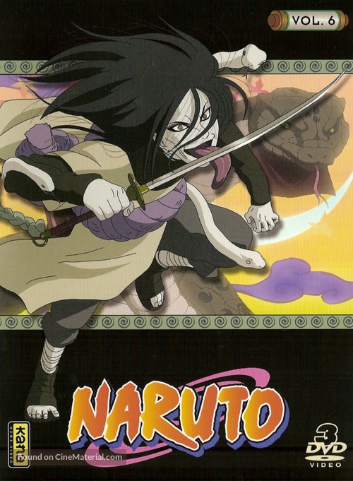 &quot;Naruto&quot; - French DVD movie cover