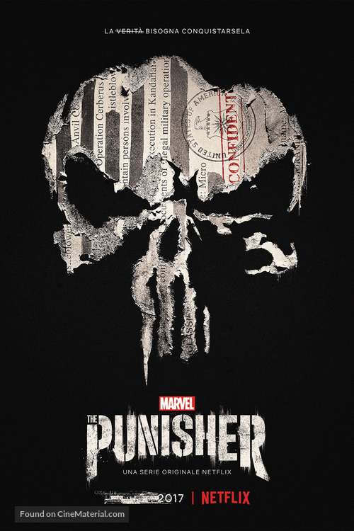 &quot;The Punisher&quot; - Italian Movie Poster