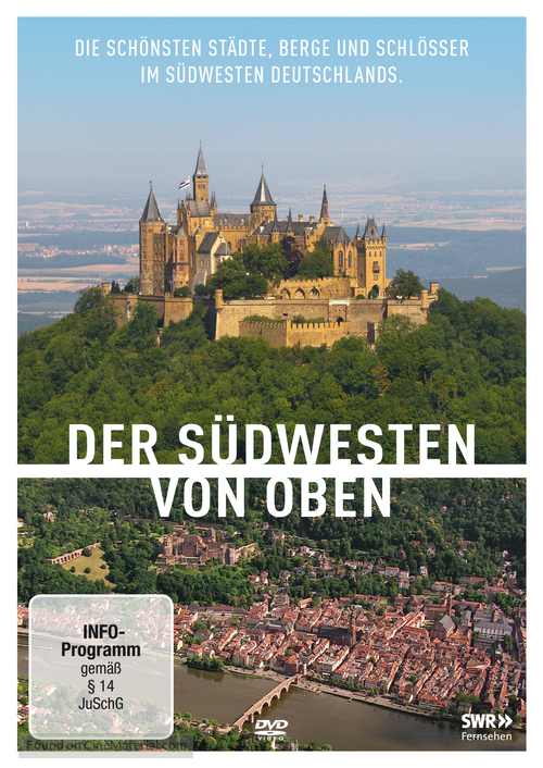 Der S&uuml;dwesten von oben - German DVD movie cover