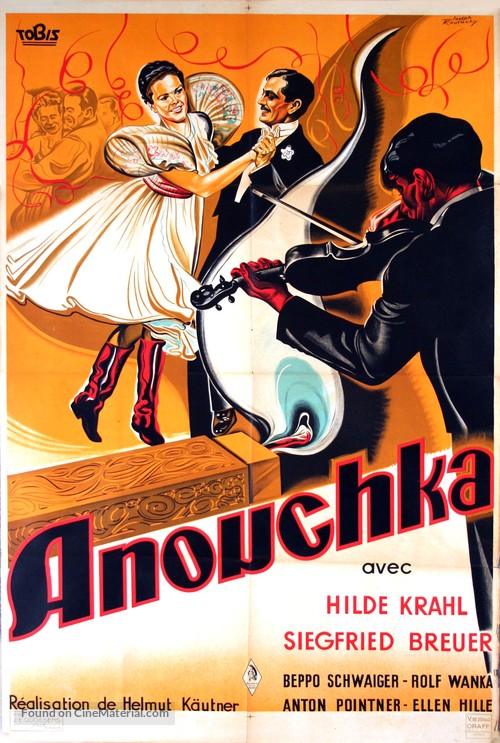 Anuschka - French Movie Poster