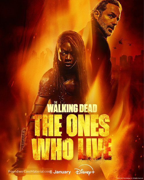 &quot;The Walking Dead: The Ones Who Live&quot; - British Movie Poster