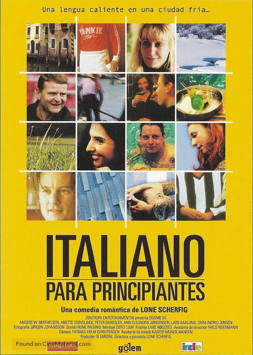 Italiensk for begyndere - Spanish Movie Poster