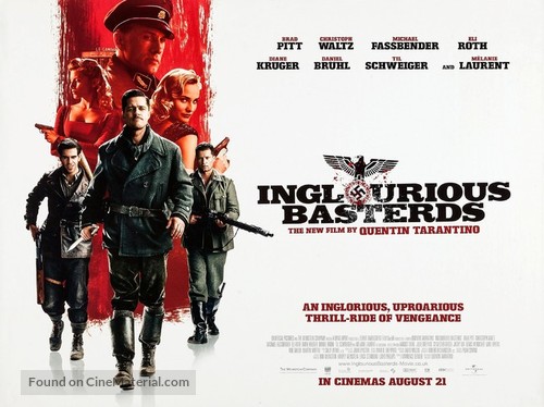 Inglourious Basterds - Irish Movie Poster