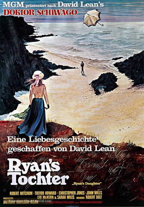 Ryan&#039;s Daughter - German Movie Poster