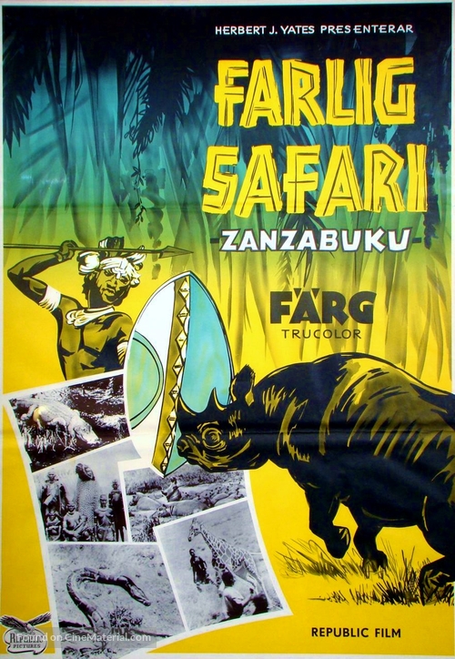 Zanzabuku - Swedish Movie Poster
