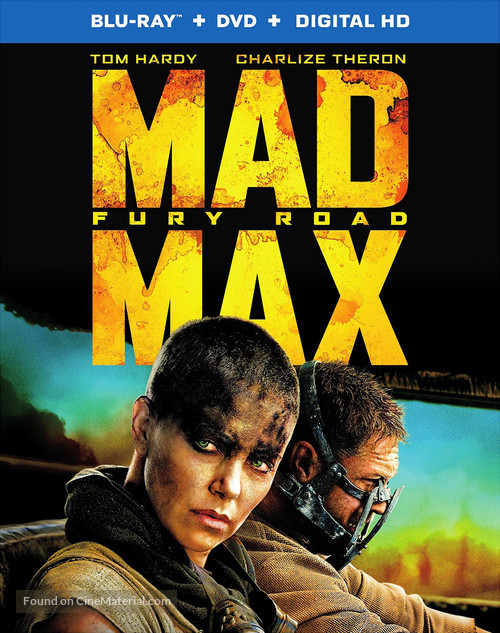 Mad Max: Fury Road - Blu-Ray movie cover