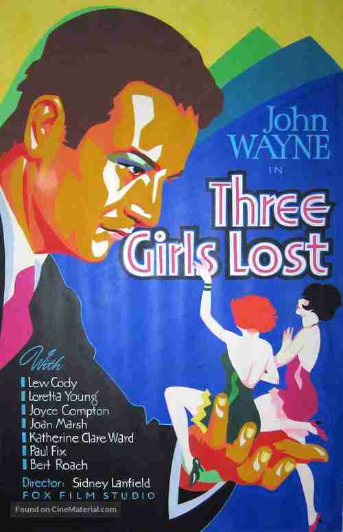 Three Girls Lost - Movie Poster