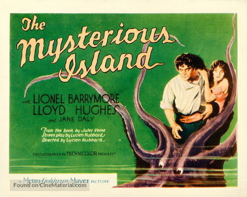 The Mysterious Island - Movie Poster