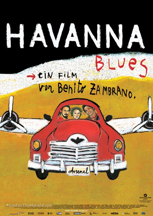 Habana Blues - German Movie Poster