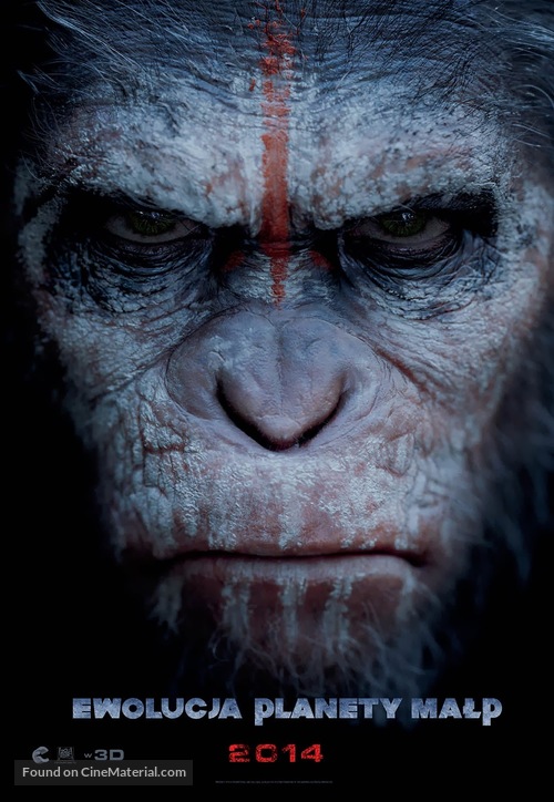 Dawn of the Planet of the Apes - Polish Movie Poster