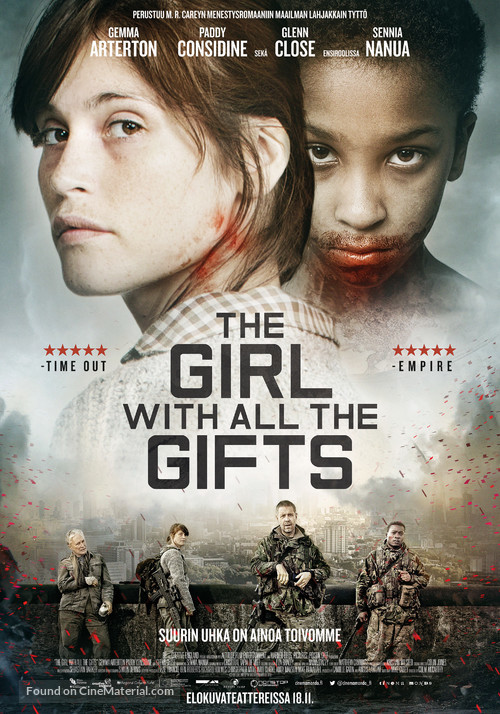 The Girl with All the Gifts - Finnish Movie Poster