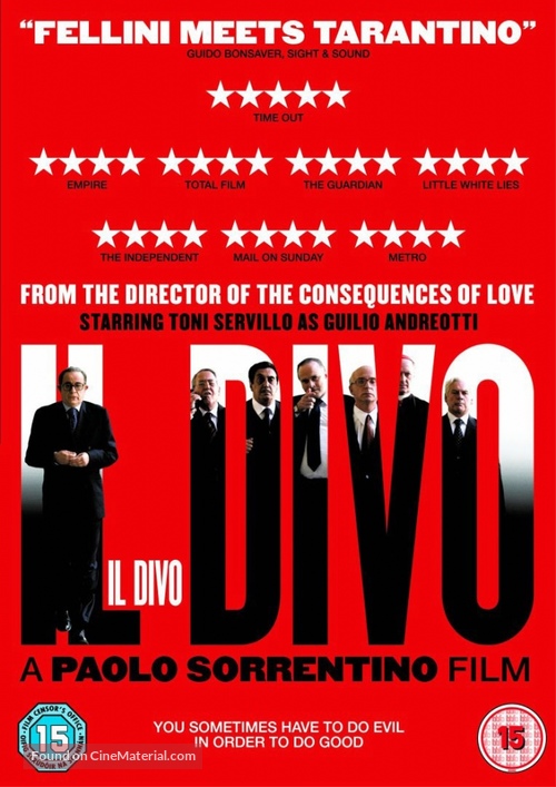 Il divo - British DVD movie cover