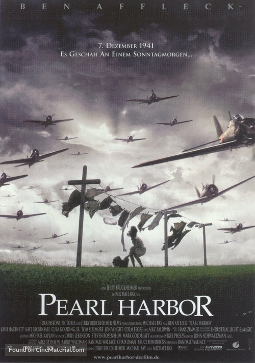 Pearl Harbor - German Movie Poster