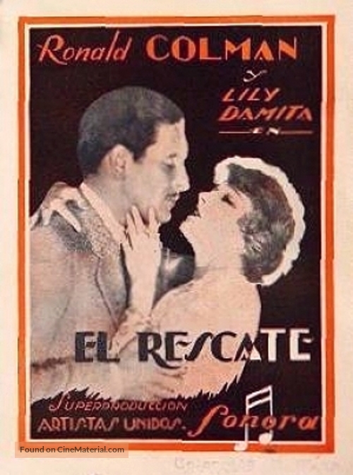 The Rescue - Spanish poster