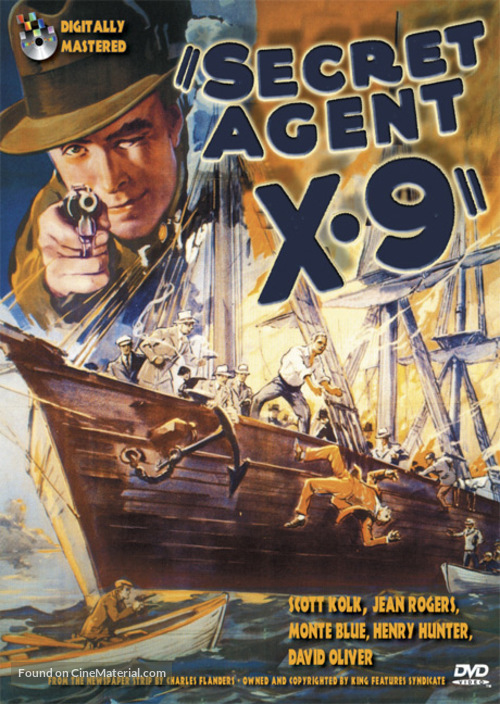 Secret Agent X-9 - DVD movie cover