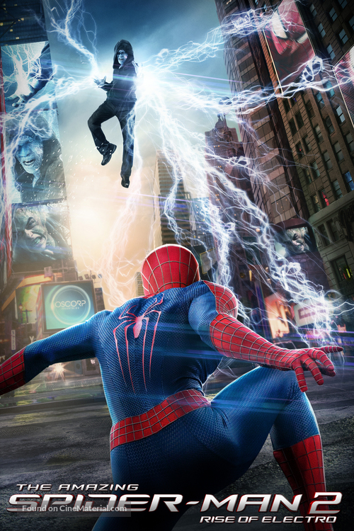 The Amazing Spider-Man 2 - German DVD movie cover