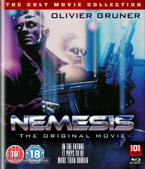 Nemesis - British Blu-Ray movie cover