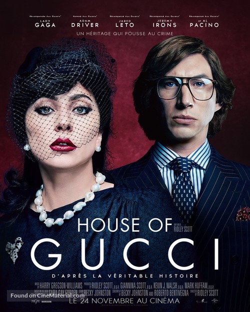 House of Gucci - French Movie Poster