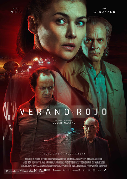 Verano en rojo - Spanish Movie Poster