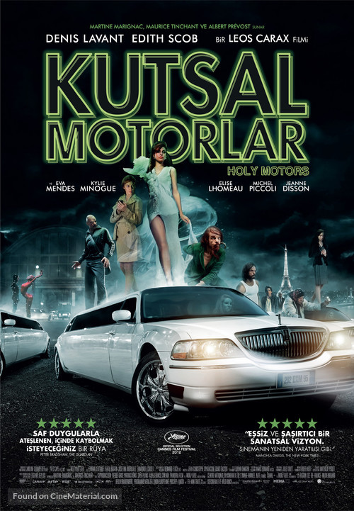 Holy Motors - Turkish Movie Poster
