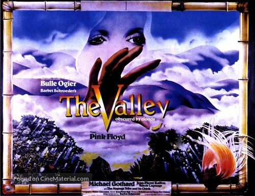 La vall&eacute;e - British Movie Poster