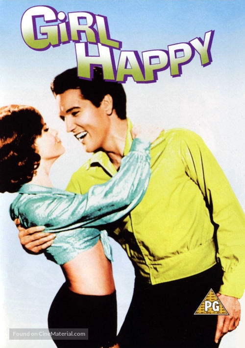 Girl Happy - British DVD movie cover