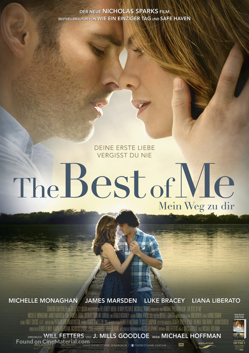 The Best of Me - German Movie Poster
