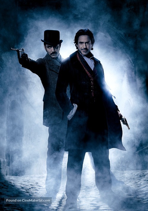 Sherlock Holmes: A Game of Shadows - British Key art