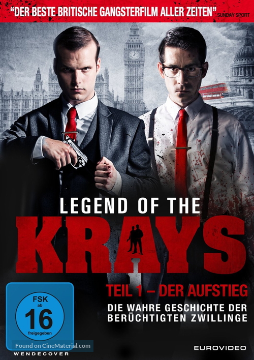 The Rise of the Krays - German Movie Poster