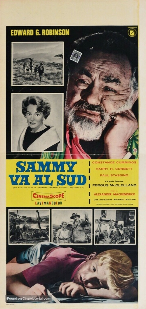 Sammy Going South - Italian Movie Poster