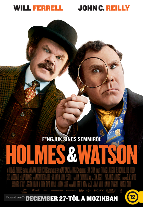 Holmes &amp; Watson - Hungarian Movie Poster