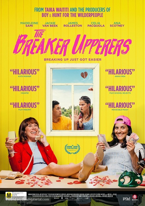 The Breaker Upperers - New Zealand Movie Poster