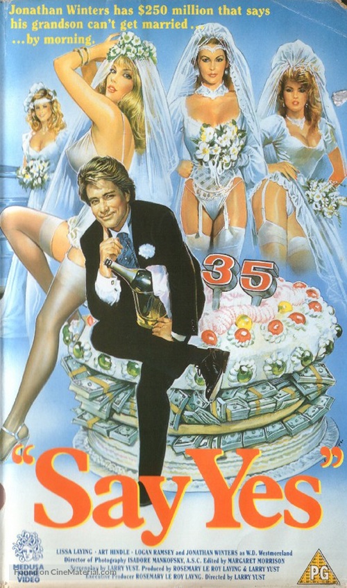 Say Yes - British VHS movie cover