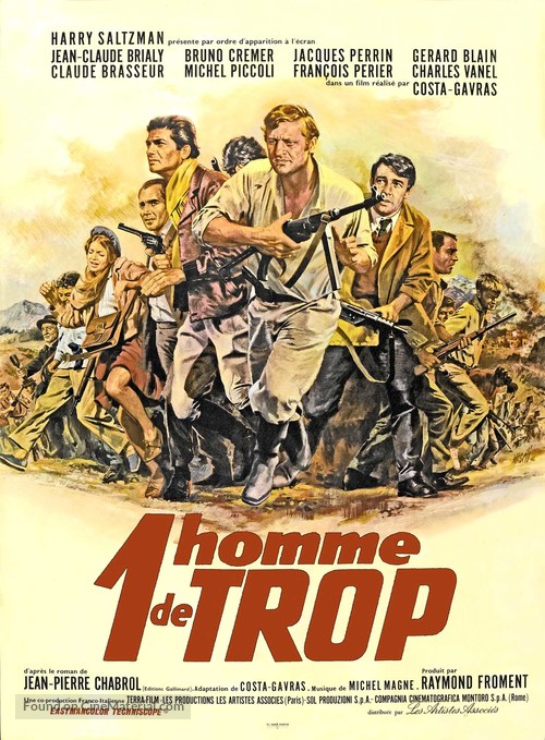 Un homme de trop - French Movie Poster