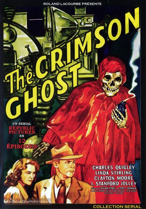 The Crimson Ghost - French DVD movie cover