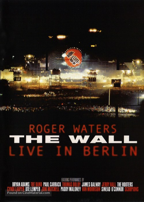 The Wall: Live in Berlin - DVD movie cover