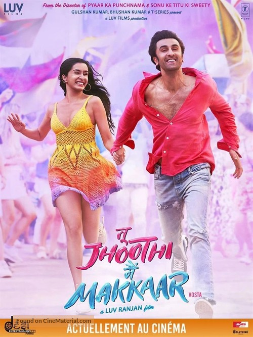 Tu Jhoothi Main Makkar - French Movie Poster