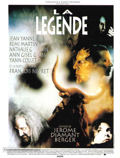 La l&eacute;gende - French Movie Poster