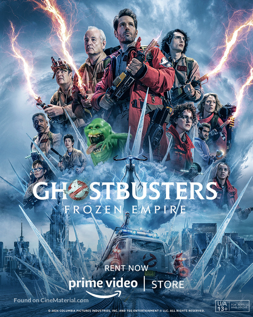 Ghostbusters: Frozen Empire - Indian Movie Poster