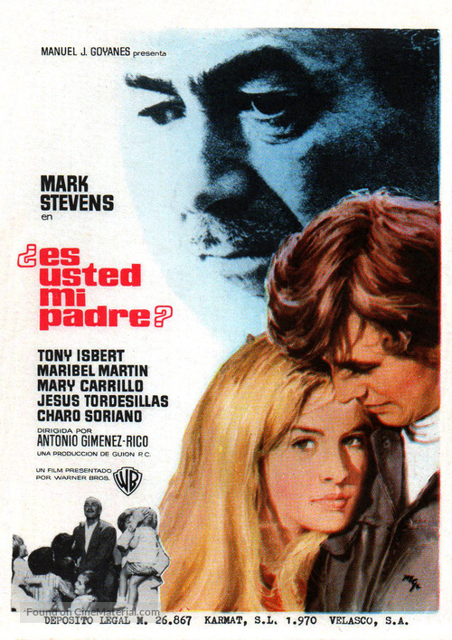&iquest;Es usted mi padre? - Spanish Movie Poster
