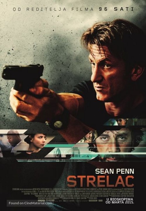 The Gunman - Serbian Movie Poster