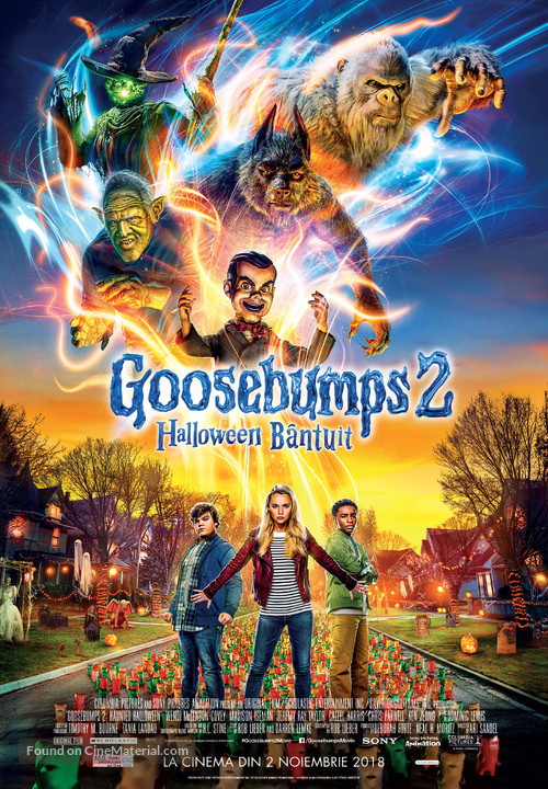Goosebumps 2: Haunted Halloween - Romanian Movie Poster