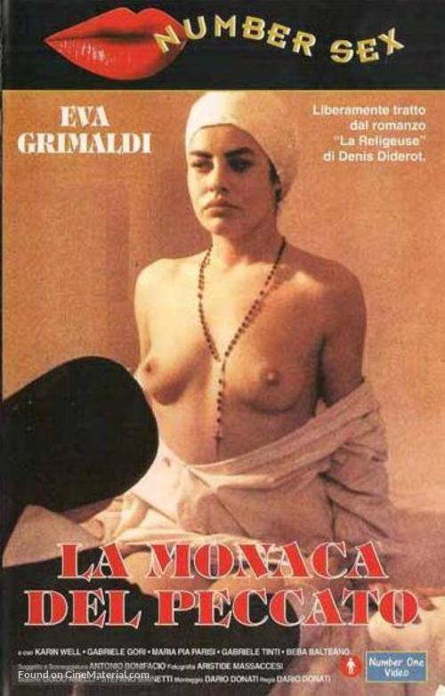 La monaca del peccato - Italian VHS movie cover