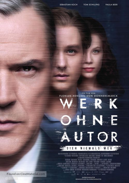 Werk ohne Autor - German Movie Poster
