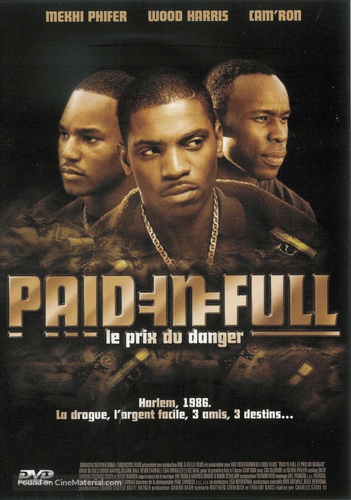 Paid In Full - French DVD movie cover