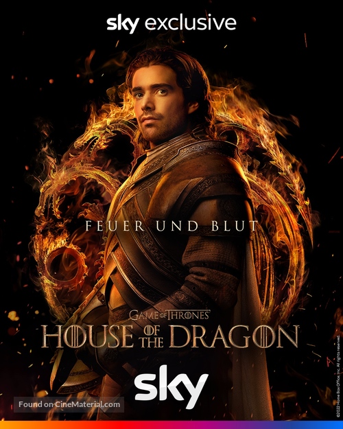 &quot;House of the Dragon&quot; - German Movie Poster