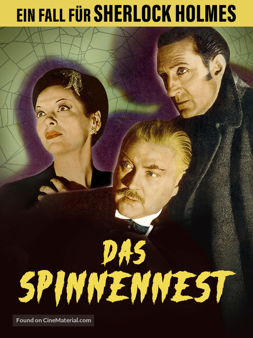 The Spider Woman - German Movie Poster